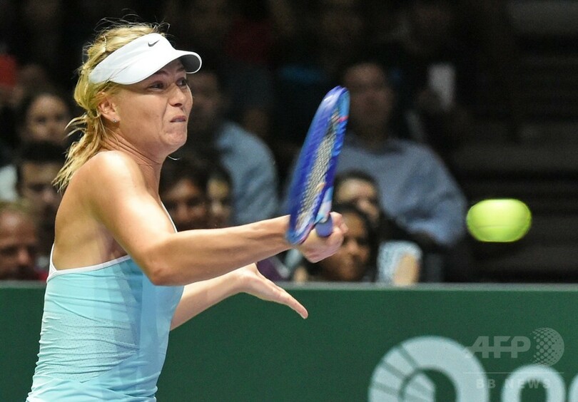 シャラポワが全勝で4強、ペネッタは現役に別れ WTAツアー選手権