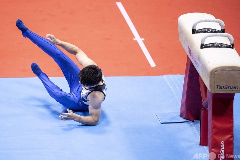 橋本大輝は僅差で2位 中国の張が男子総合V 世界体操