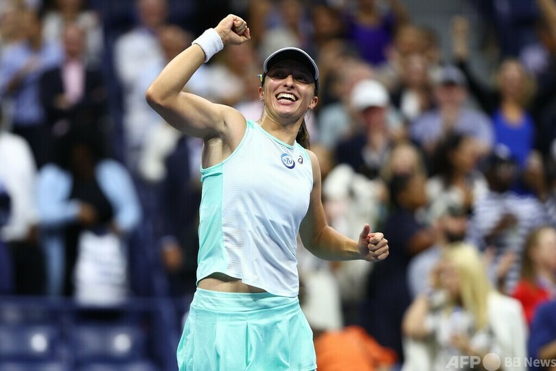 シフィオンテクが自身初の全米OP決勝進出、サバレンカ下す