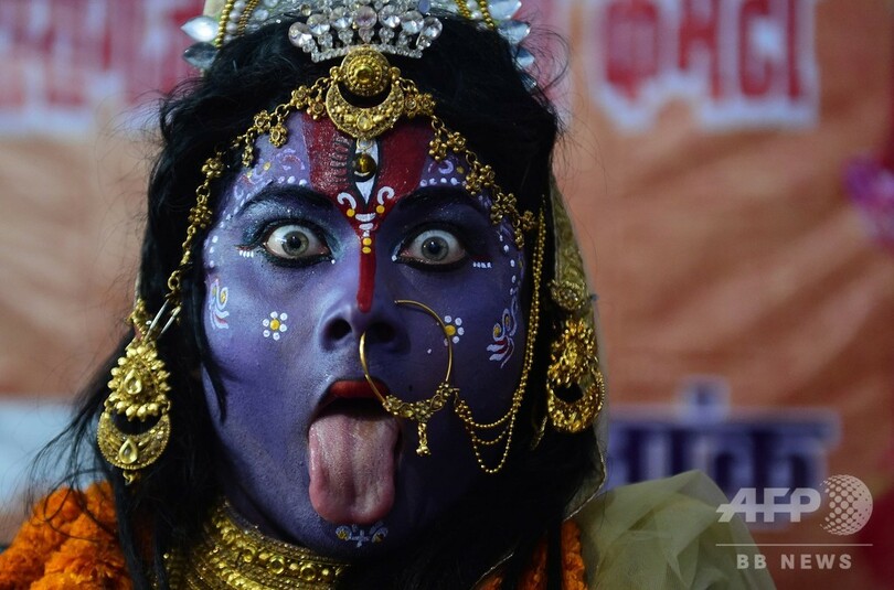 祭りシーズン到来 ナブラトリ 開催 インド 写真13枚 国際ニュース afpbb news