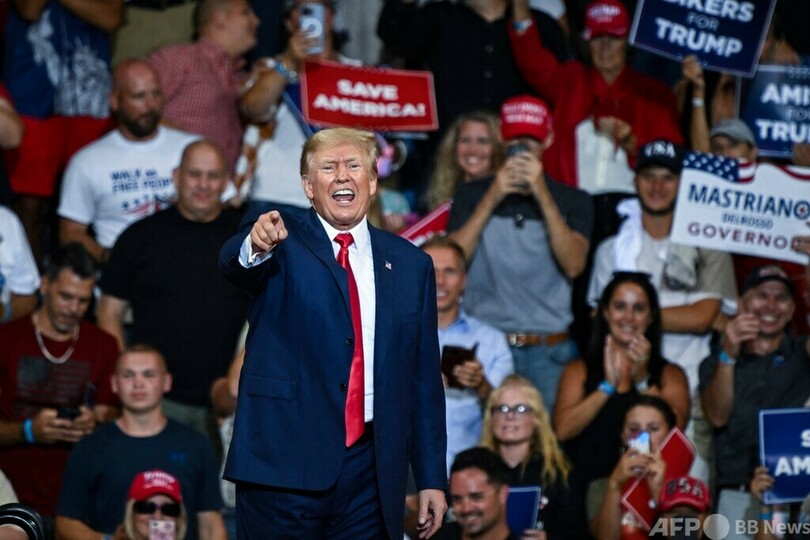 バイデン氏は「国家の敵」 トランプ氏反撃