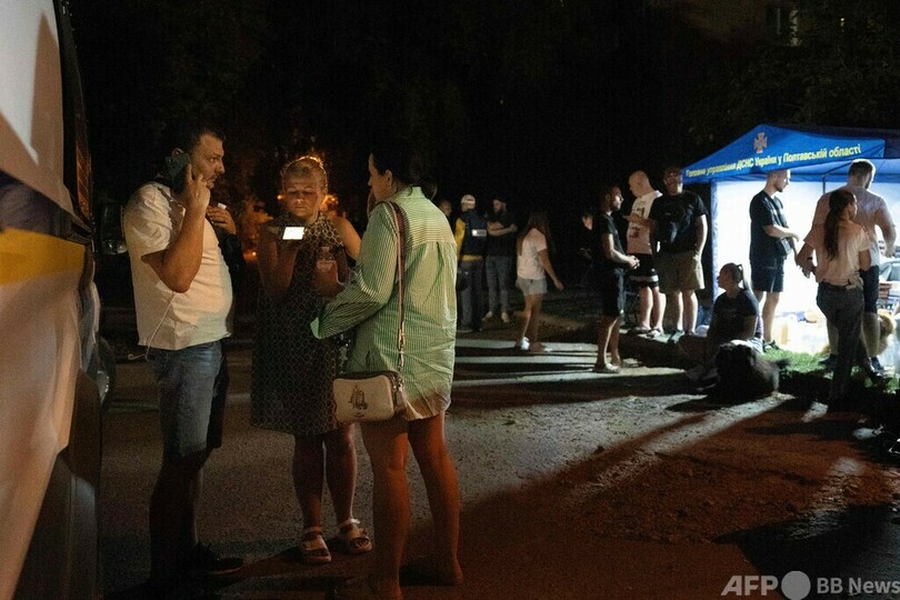 ウクライナ中部にロシアのミサイル攻撃、51人死亡 軍事式典狙ったか
