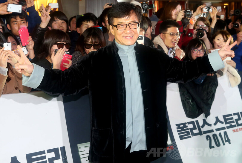 ジャッキー・チェン、新作映画PRのため訪韓