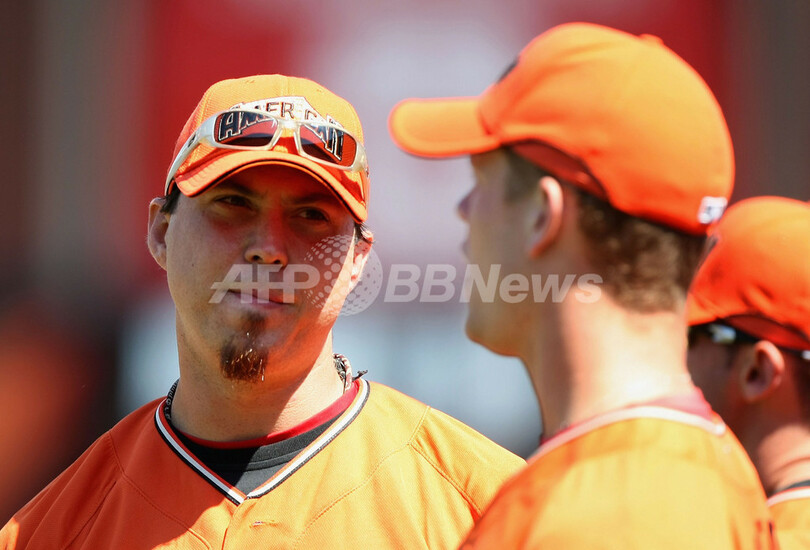 オールスターゲームに出場する選手らが前日練習に臨む