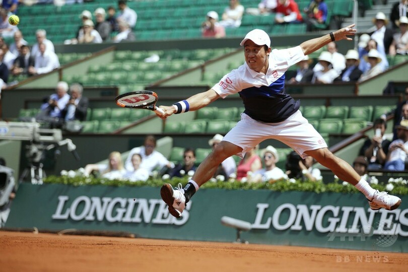 錦織快勝、3回戦はシード撃破選手と 全仏オープン
