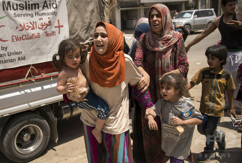 有志連合のIS掃討による民間人死者、6月に最大744人 監視団体