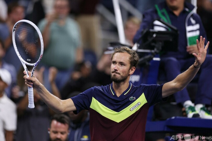 メドベージェフが3回戦進出 全米OP