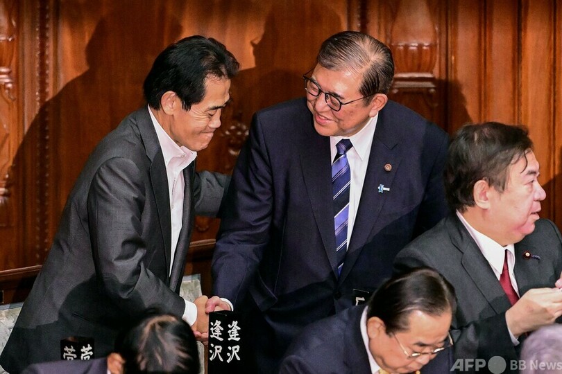石破氏、新首相に指名 内閣発足へ