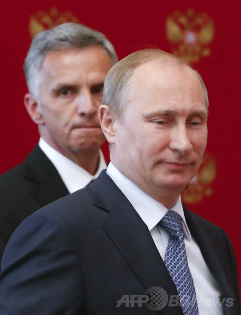 露大統領、ウクライナ分離派に住民投票の延期要請