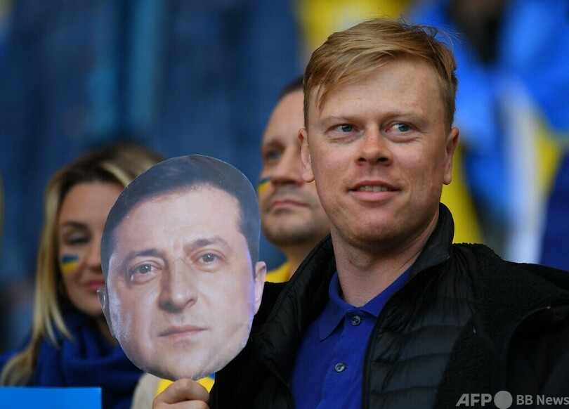 ウクライナ勝利でW杯出場王手 サッカー欧州予選PO