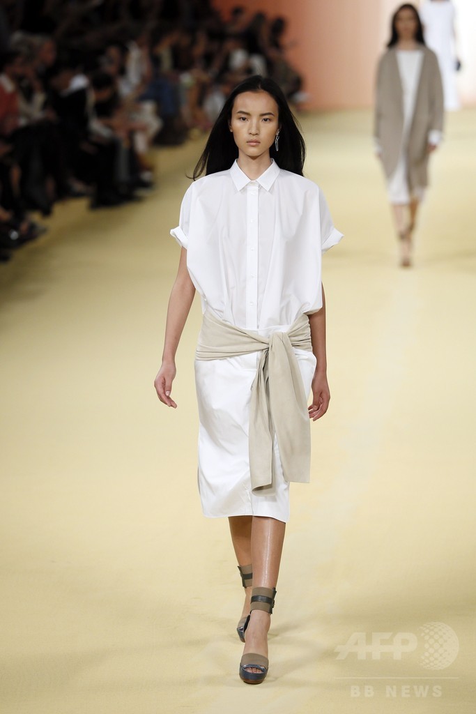 有終の美を飾る穏やかで上質なコレクション、「エルメス」15年春夏