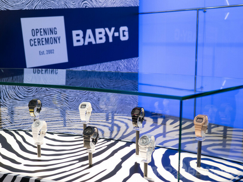BABY-G×オープニングセレモニー、限定コラボウォッチ7日発売