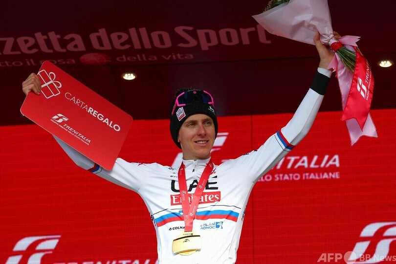 総合首位ポガチャルが区間2連勝 ジロ・デ・イタリア