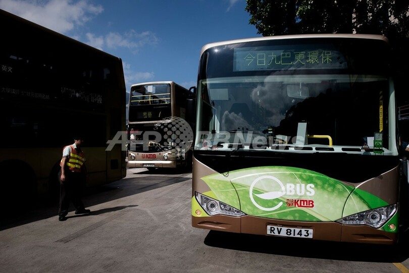 香港で充電池式電気バスの実証実験開始、大気汚染改善なるか