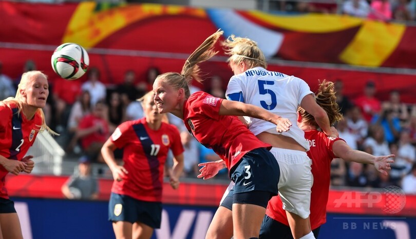 イングランドが8強入り、ノルウェーに逆転勝利 女子サッカーW杯