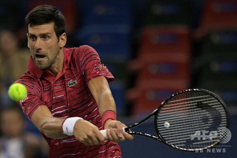 世界1位の重圧「享受」するジョコビッチ、上海マスターズ初戦難なく突破