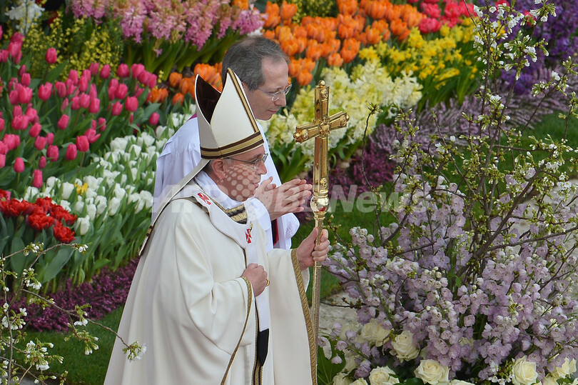 ローマ法王、復活祭で朝鮮半島の「和解」を求める
