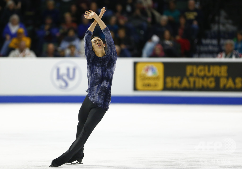 世界王者チェンがスケート・アメリカ優勝、大学との両立に苦慮もさすがの滑り 世界王者チェンがスケート・アメリカ優勝、大学との両立に苦慮もさすがの滑り