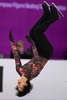 フィギュアスケート欧州選手権、男子シングル・フリースケーティング（FS）。後方宙返りをするフランスをアダム・シャオイムファ（2024年1月12日撮影）。(c)Daniel MIHAILESCU / AFP