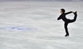 フィギュアスケート四大陸選手権、男子シングル・フリースケーティング。演技に臨む宇野昌磨（2015年2月14日撮影）。(c)AFP/JUNG YEON-JE