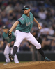 米大リーグ（MLB）、シアトル・マリナーズ（Seattle Mariners）が8日、本拠地セーフコ・フィールド（Safeco Field）で行われたロサンゼルス・ドジャース（Los Angeles Dodgers）戦で、6人の継投による無安打無得点を達成した。

マリナーズは1-0でドジャースに勝利した。

2番手で登板し、3分の2回を無安打無失点に抑えたシアトル・マリナーズのチャーリー・ファーブッシュ（Charlie Furbush、2012年6月8日撮影）。(c)AFP/Getty Images/Otto Greule Jr