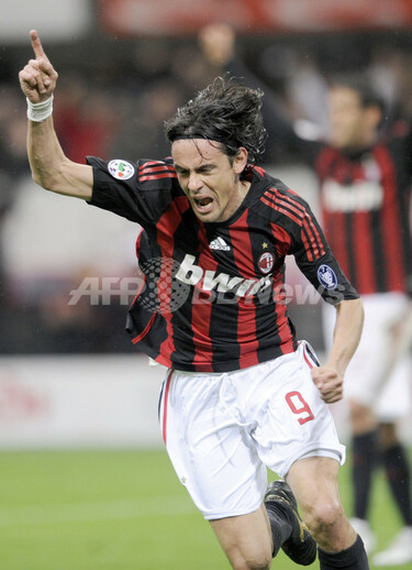 ACミラン インザーギのハットトリックでリーグ2位浮上 写真25枚 国際