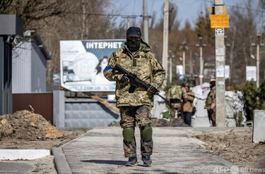 キエフ西郊の集落、廃虚に ロシア軍が最後のあがき 写真7枚 国際