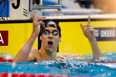 フェルプス 200メートル個人メドレーで世界新