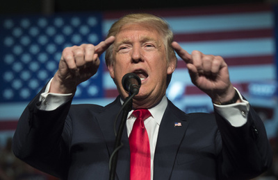 トランプ氏、就任したら「国連政策を変更」 入植非難決議受け表明