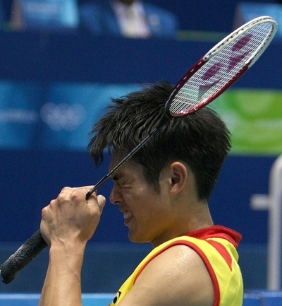 林丹 ゲード下しバドミントン男子シングルス準決勝へ