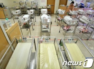韓国の1月生まれ2.3万人、また過去最低…人口自然減9000人