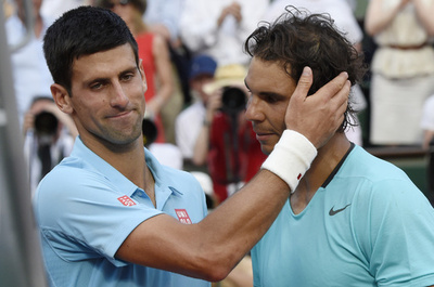 ウィンブルドンに不安を抱えるナダルとジョコビッチ