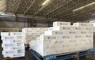 ノルウェー産サーモン、南京に到着