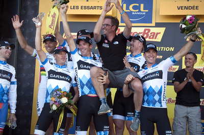 フースホフトが首位浮上 ツール・ド・フランス