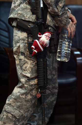 駐イラク米兵たちのクリスマスイブ