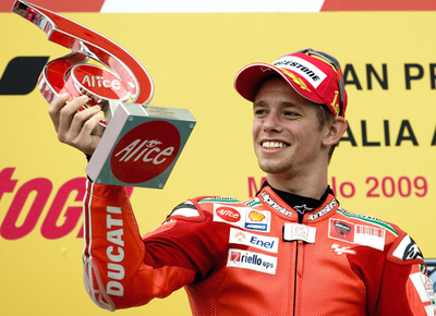 ストーナーがシーズン2勝目、イタリアGP