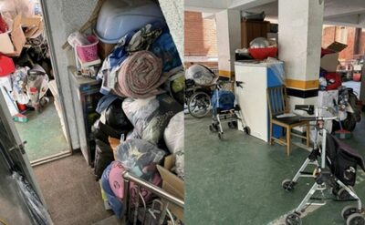 韓国・集合住宅の階段と駐車場がまるで「倉庫」のよう…居住の中国人、荷物とゴミを放置、悪臭も