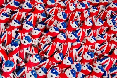 お土産にいかが？ロンドン五輪の「一つ目」マスコット