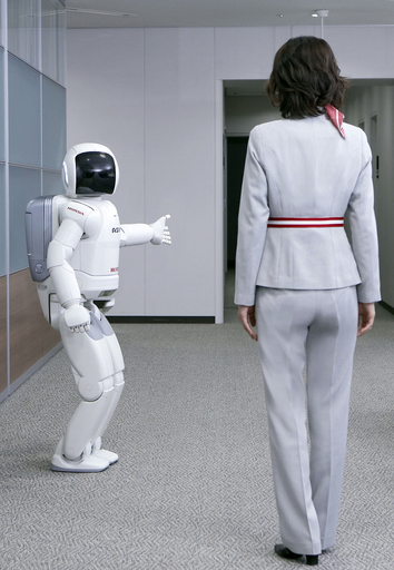 最新型「ASIMO」発表、共同作業も可能に