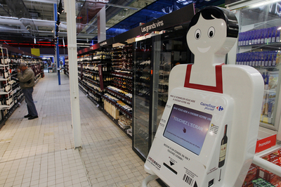 ワインのアドバイス端末「ソムリエのマックスくん」が人気、フランス