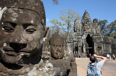 07年のカンボジアへの海外旅行者200万人超、貴重な外貨獲得源