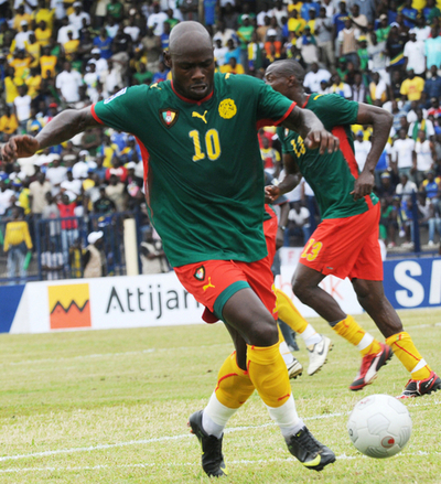 カメルーン 敵地で首位ガボンに勝利、W杯予選