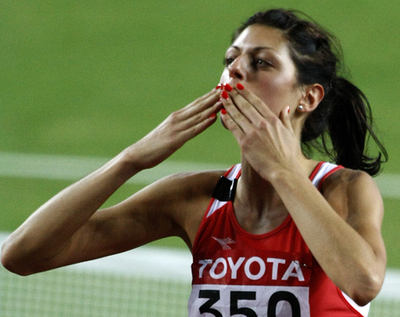 ブラシッチ 女子走り高跳びで優勝を飾る