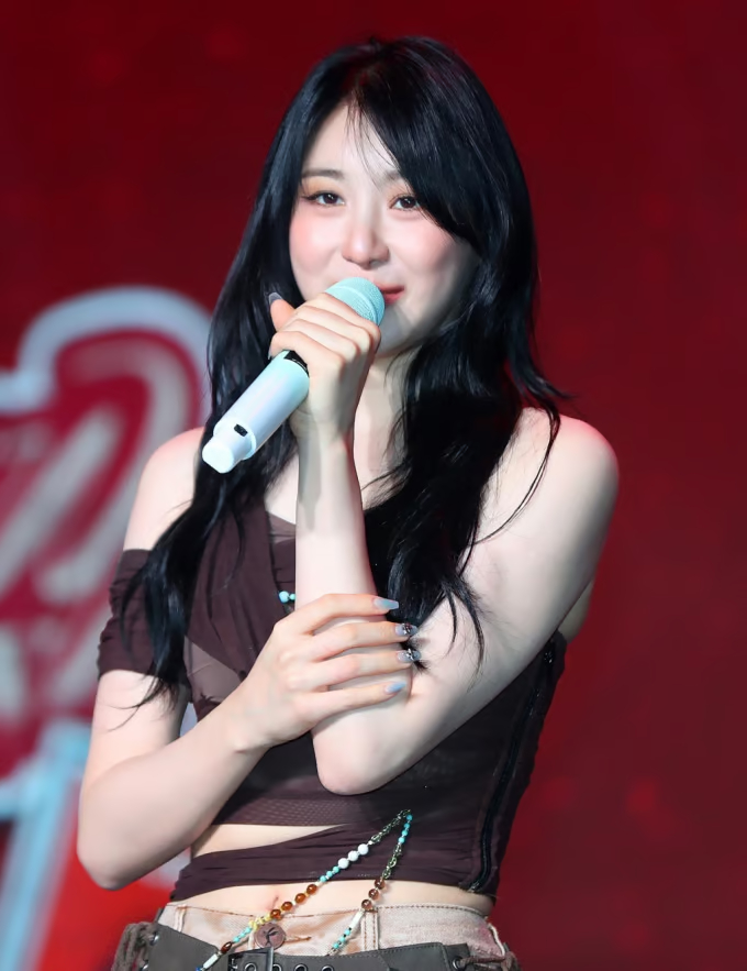 グループ「IZ*ONE」出身のイ・チェヨン(c)NEWSIS