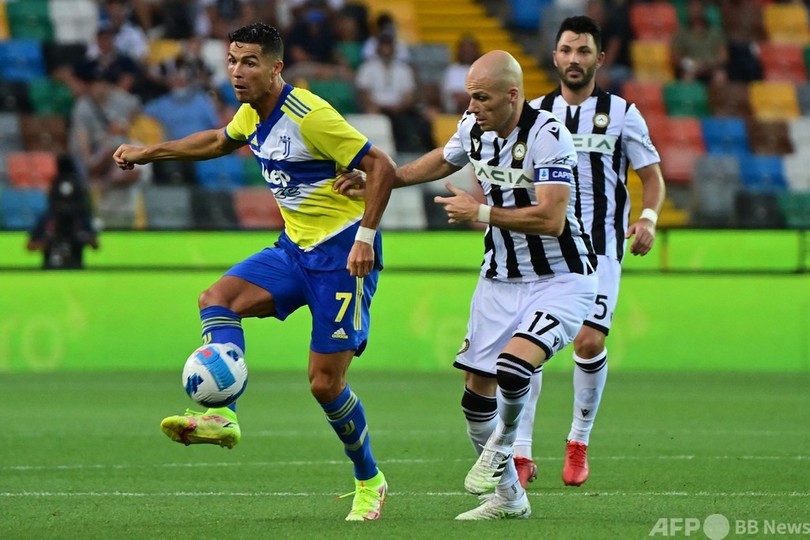 ユーベはドロー発進 ロナウドが終盤にネット揺らすも認められず