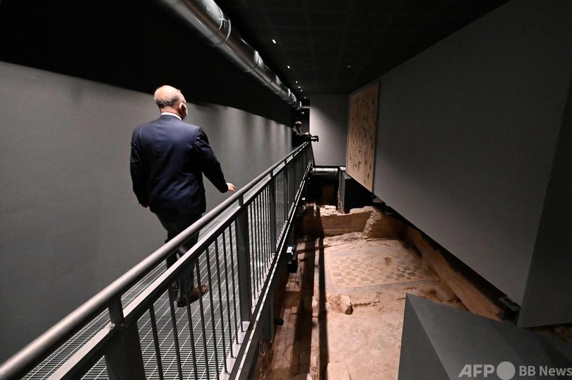 上はマンション、地下には古代ローマの住宅「ドムス」跡 伊