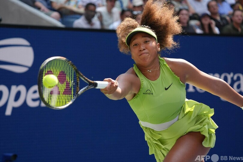 大坂が涙の全米OP初戦突破 2年ぶり出場で第10シード撃破