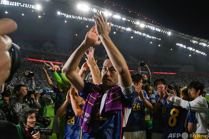 ドイツ、スペイン撃破で16強 歓喜する日本代表 カタールW杯