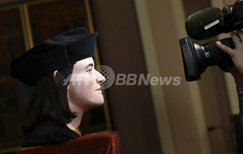 リチャード3世の顔、発掘した骨から復元 ロンドン 写真10枚 国際ニュース：AFPBB News