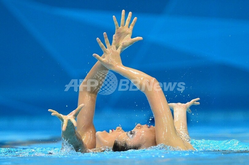 乾/小林組、シンクロナイズドスイミング・デュエットで5位